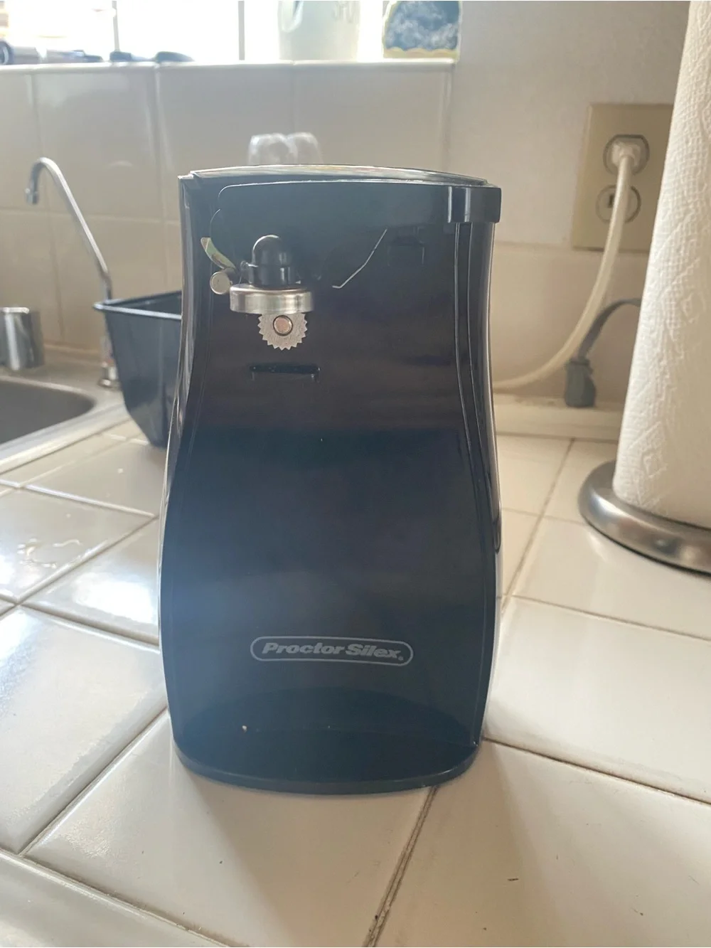 Proctor Silex Black Durable Can Opener - Power Opener